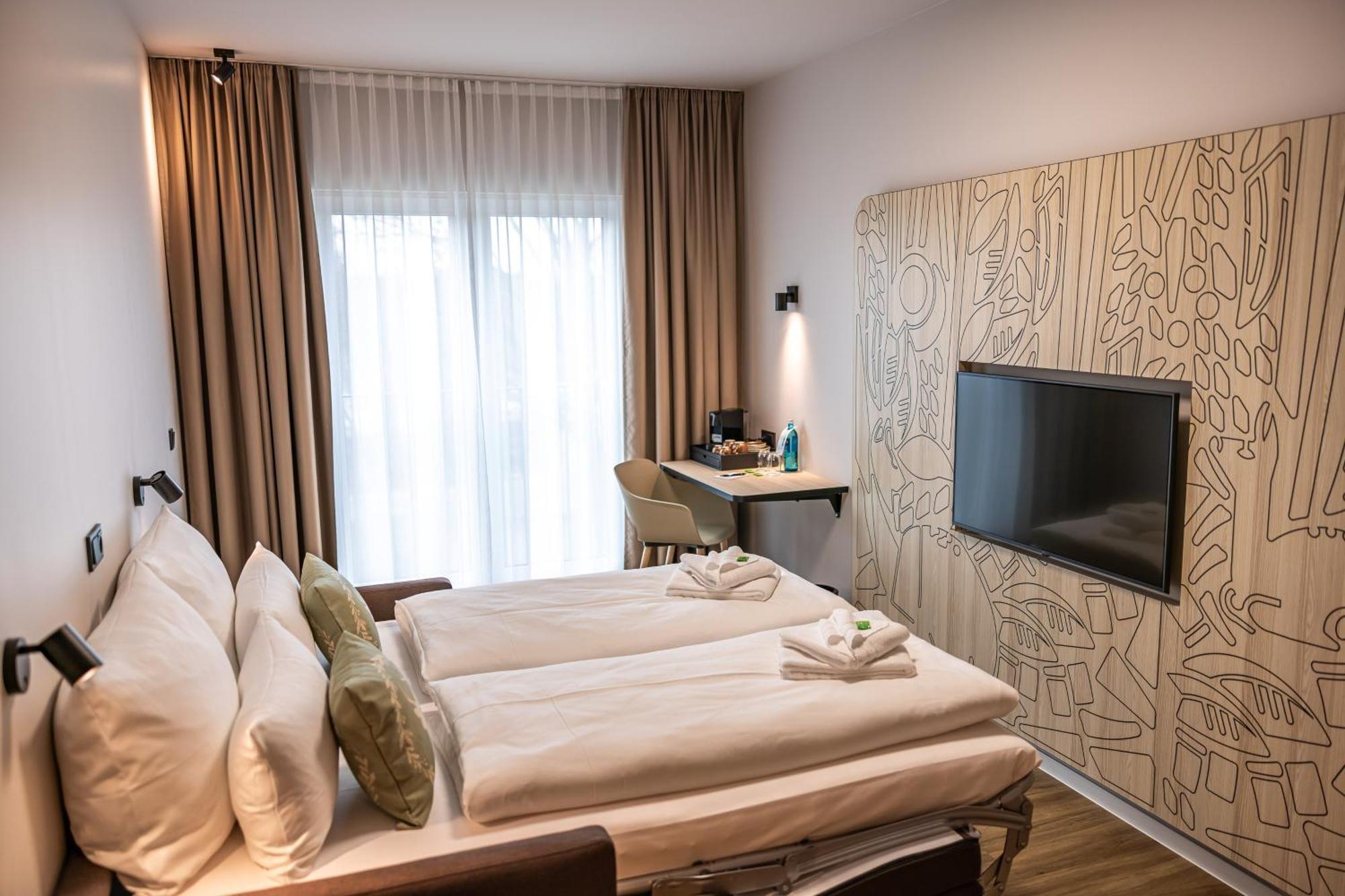 Platzhirsch Living Hotell Kelsterbach Eksteriør bilde